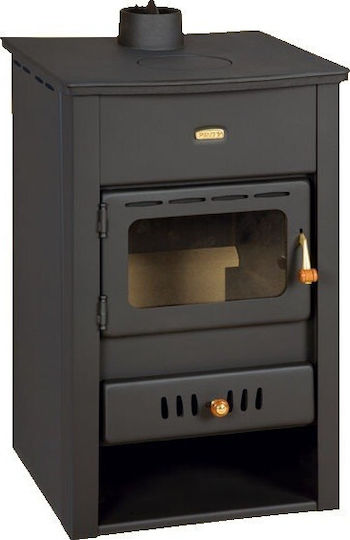 Prity K2 CP W10 Μεταλλική Ξυλόσομπα Καλοριφέρ 13.1kW Μαύρη