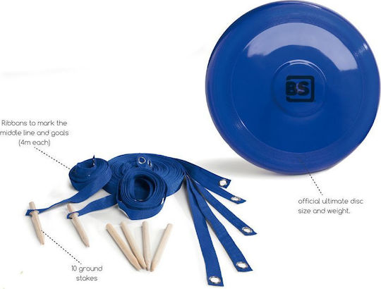 BS Toys Game Target Practice Outdoor Ultimate Disc Set