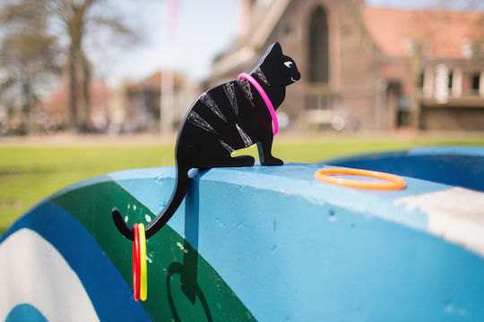 BS Toys Играчка Целева практика Навъншна игра Cat Toss
