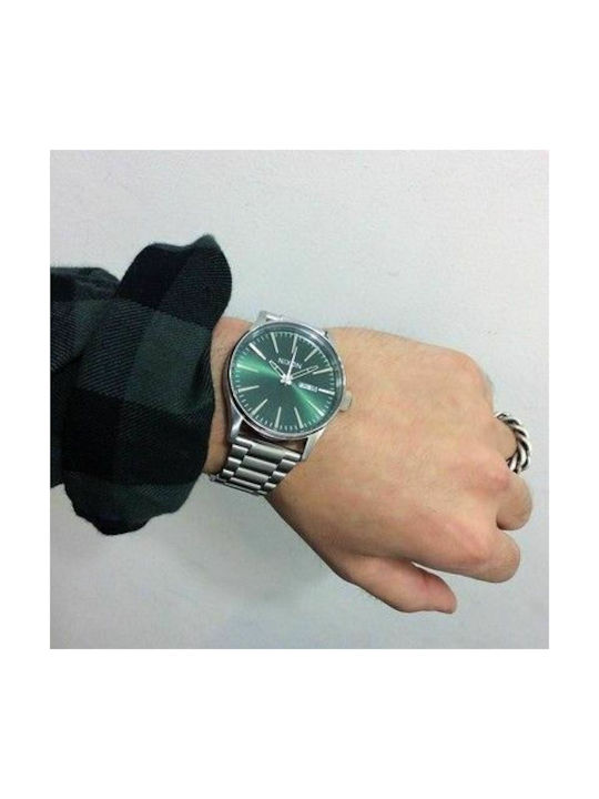 Nixon sentry best sale ss green