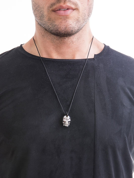 Honor Omano Punk Skull Κολιέ