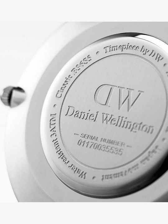 Daniel Wellington Classic Sheffield Ceas de Damă cu Negru Curea din Piele