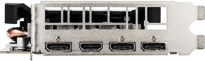MSI GeForce GTX 1660 Ti 6GB GDDR6 Ventus XS OC Κάρτα Γραφικών PCI-E x16 3.0 με HDMI και 3 DisplayPort
