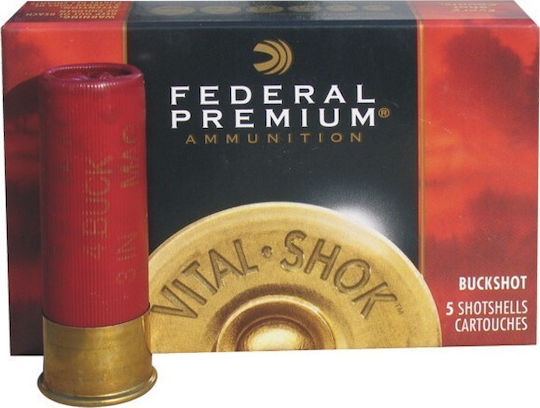 Federal Premium Φунии Vital Shok Buckshot 10бола Magnum