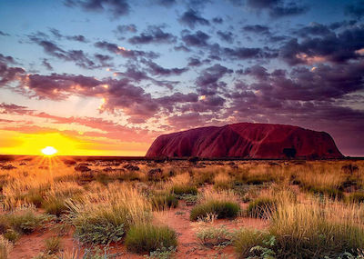 Ayers Rock, Australia Puzzle 2D 1000 Pieces