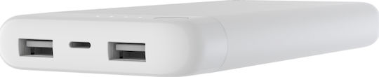 Belkin Boost Charge Lightning Connector Power Bank 10000mAh with 2 USB-A Ports White