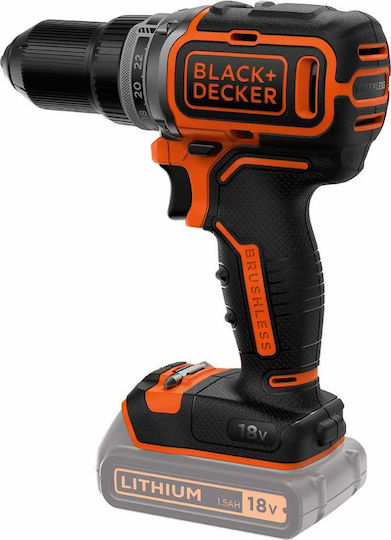 Black & Decker BL186N-XJ Battery-Powered Drill Driver Solo Brushless 18V