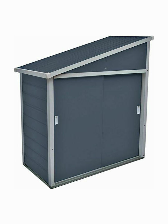 Metallisch Verzinkt Lagerhaus Coco Grey Offen B1.61xT0.87xH1.34m