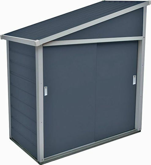 Metallische Gartenhaus Galvanisiert 1.61x0.87x1.34m Metallische Gartenhaus Galvanisiert 1.61x0.87x1.34m