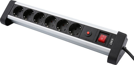 Olympia SL 2625S Power Strip Security 6 Sockets with Switch