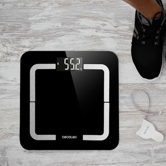 Cecotec Surface Precision 9500 Smart Healthy Умна Кантар С анализ на мазнини в Черен цвят