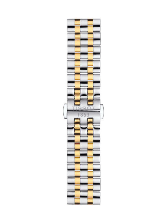 Tissot Carson Premium Powermatic 80 Watch Automatic with Silver Metal Bracelet