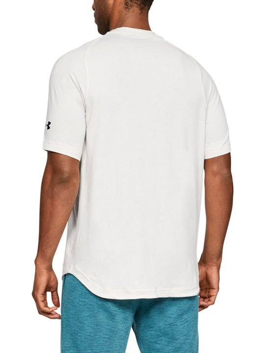 Under Armour Unstoppable Move Men's Athletic T-shirt Short Sleeve White