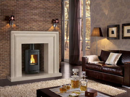 La Nordica Brigitta GB Metallic Wood Stove 4.7kW Black