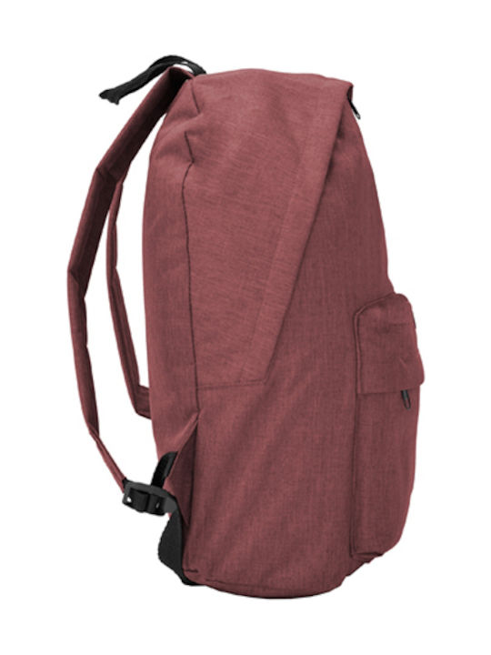 Roly Teros Weiblich Stoff Rucksack Burgundisch