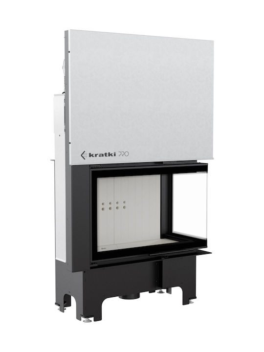 Kratki VNP 810 410 Енергийна вмъкната касета Дърво 14кВт Десен ъгъл с плъзгаща се врата
