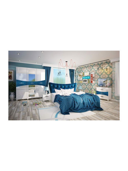 Schlafzimmer Set Majestic 160x200cm 5Stück