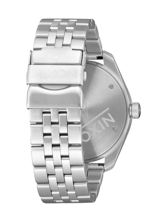 Nixon Bullet Watch with Silver Metal Bracelet