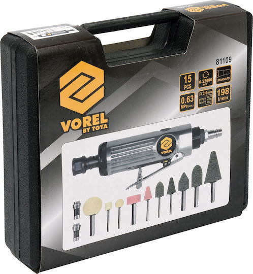 Vorel Air Multi-Sander with Grinding Accessories 81109