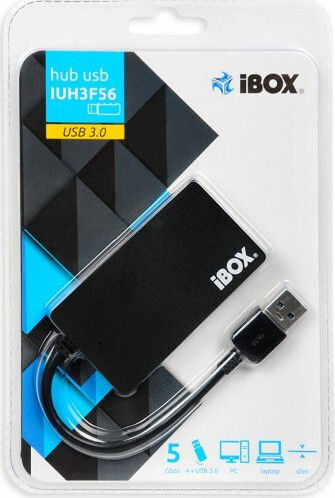 iBox Hub 4 Θυρών USB 3.0 με σύνδεση USB-A