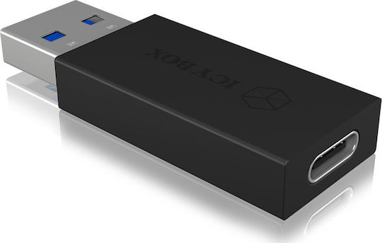 Icy Box Icy Box Convertor USB-A masculin în USB-C feminin 1buc