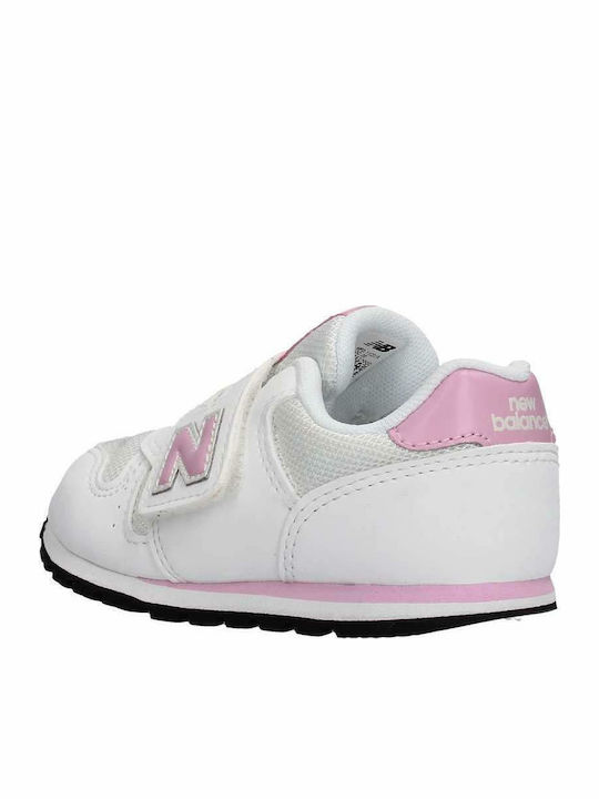 373 Kinder Sneakers mit Klettverschluss Weiß