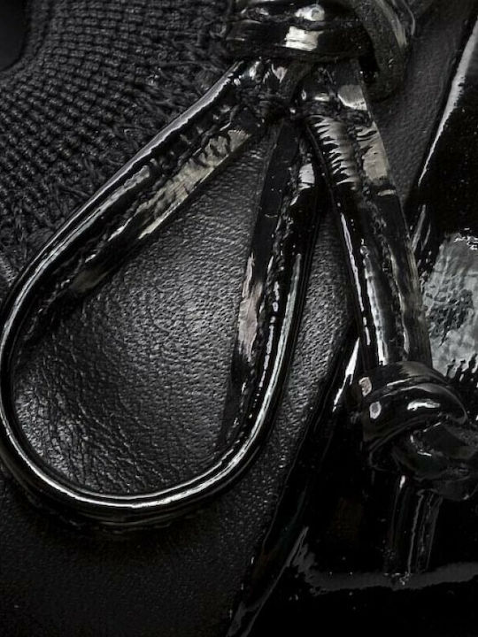 Kids Anatomic Leather Ballerinas Piuma Black