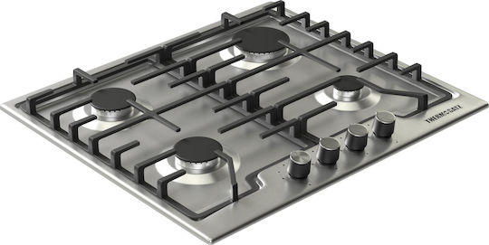 Thermogatz TG 9030 IX Εστία Υγραερίου Αυτόνομη Inox 58x50εκ. Ασημί