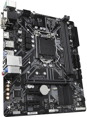 Gigabyte H310M S2H 2.0 Motherboard Micro ATX με Intel 1151 rev 2 Socket