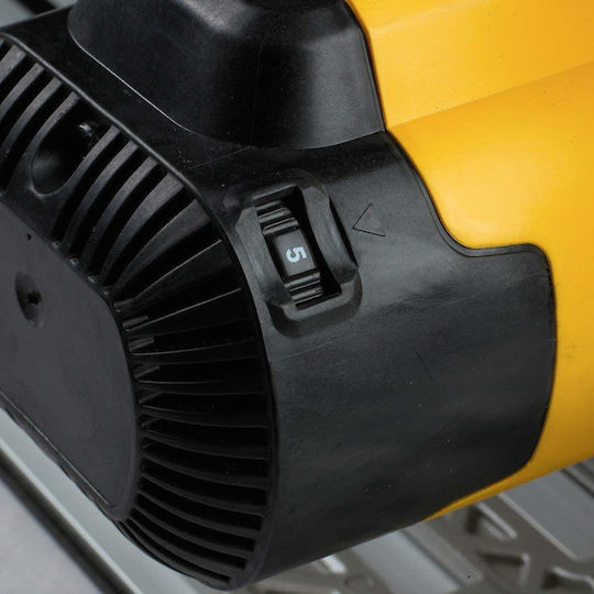 DEWALT -QS 1300W mit Geschwindigkeitsregelung und mit Absaugsystem