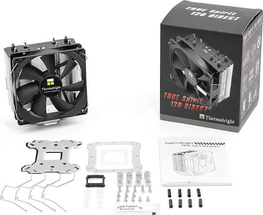 Thermalright True Spirit 120 Direct Ψύκτρα Επεξεργαστή για Socket 115x/775/1366/2011