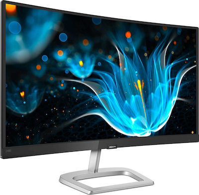 Philips 248E9QHSB 23.6" FHD 1920x1080 VA Curved Monitor with 4ms GTG Response Time