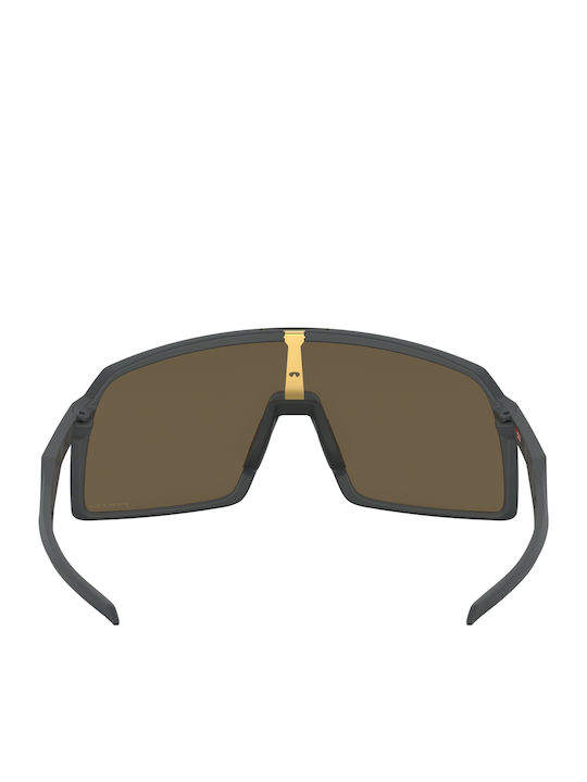 Oakley Sutro Men's Sunglasses with Black Plastic Frame and Yellow Mirror Lens OO9406-05