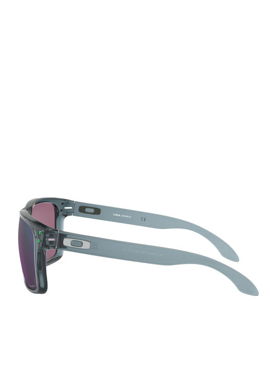 Oakley Holbrook XL Men's Sunglasses with Gray Plastic Frame and Green Mirror Lens OO9417-14