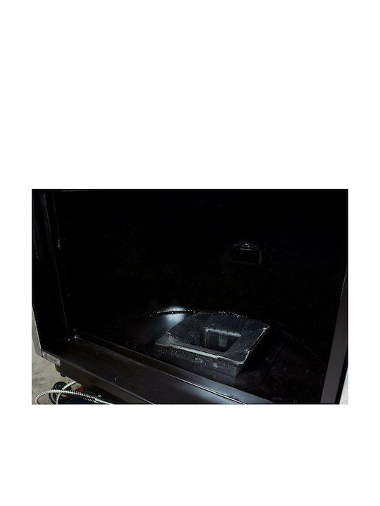 Werstahl BioHydro 40 Ενεργειακό Τζάκι Pellet Καλοριφέρ 40.29kW Ίσιο με Συρόμενη Πόρτα