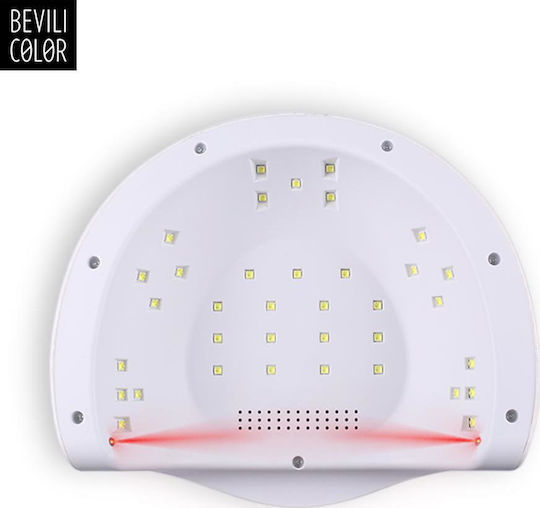 Bevili New 5 Plus Nail Polish Curing Lamp UV / LED 72W Gold