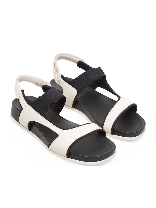 Atonik Women's Flat Sandals Sporty In White Colour