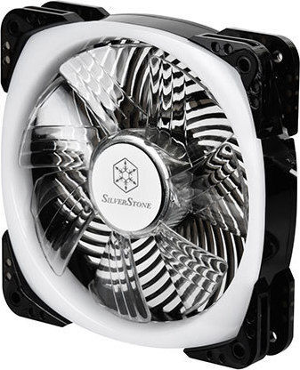 Silverstone AP124 Case Fans 120mm (1800rpm / 25.5cfm) with ARGB Lighting and 4-Pin PWM Connection
