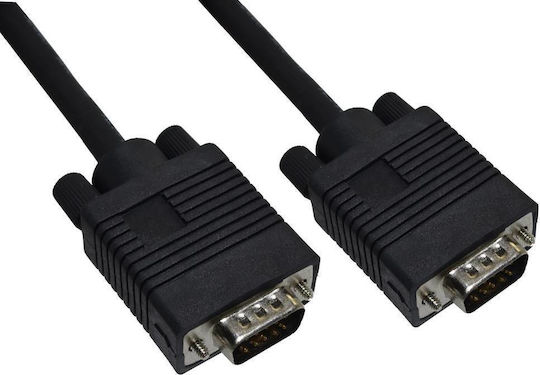 Goobay VGA male to VGA male Black 1.8m Cable (93368)