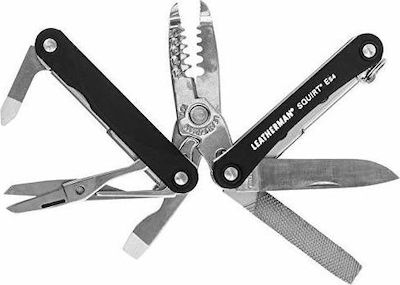 Leatherman Squirt ES4 Πολυεργαλείο Μαύρο