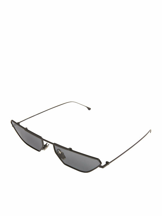 Komono Alec Men's Sunglasses with Black Metal Frame and Black Lens KOM-S5250