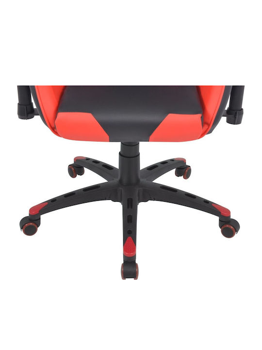 vidaXL Xtreme Racing Scaun Gaming Din piele ecologică cu Brațe Reglabile Roșie