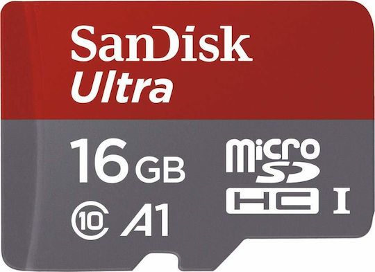 Sandisk Ultra microSDHC 16GB U1 A1 UHS-I 98MB/s cu adaptor