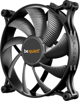 Be Quiet Shadow Wings 2 Gehäuselüfter 140mm mit Verbindung 4-Pin PWM 1Stück Schwarz