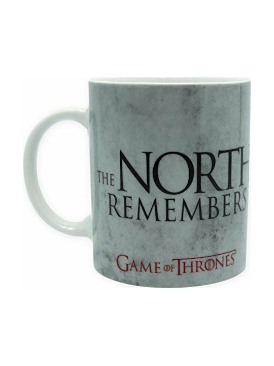 Abysse Game Of Thrones - "The North Remembers" 320ML Mug Ceramic Cup White 320ml ABYMUG110