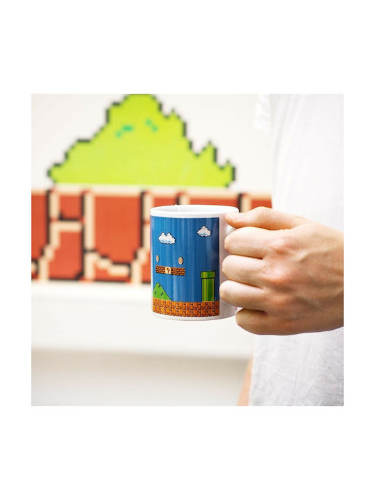 Paladone Nintendo Super Mario Bros. Heat Change Mug Купа Керамика Многоцветен 300мл PP2927NN 1бр