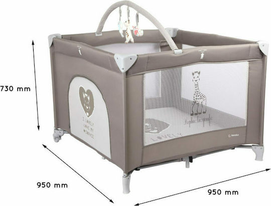 Renolux Prism Sophie the Giraffe Πάρκο Μπεζ 95x95cm