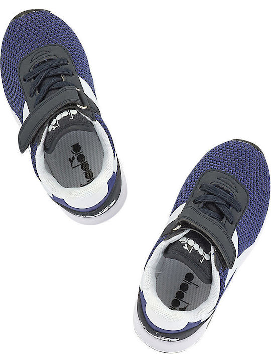 Evo Run Td Αθλητικά Παιδικά Παπούτσια Running με Σκρατς Μπλε