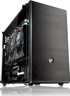 Raijintek Ophion Evo Gaming Mini Tower Κουτί Υπολογιστή με Πλαϊνό Παράθυρο Μαύρο