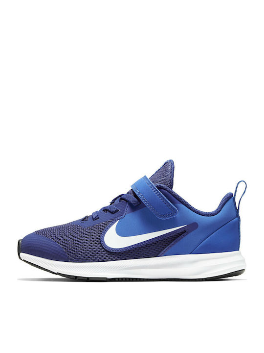 Downshifter Downshifter 9 Kids Sports Shoes Running with Hoop & Loop Closure Blue